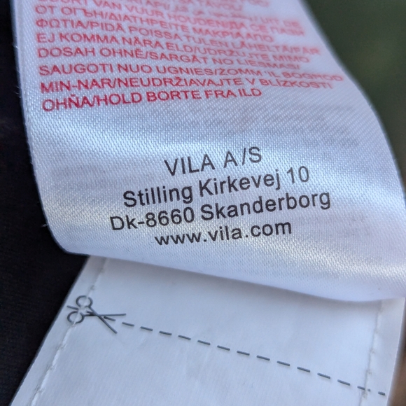 VILA VIFELLOW DRESS - sheath dress - total eclipse SZ XL - Picture 10 of 13